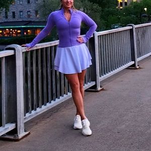 Lululemon jacket and skirt